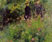 皮埃尔 奥古斯特 雷诺阿 : Conversation in a Rose Garden